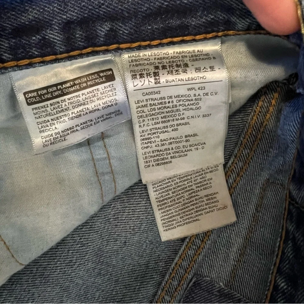 Levi's Blue Relaxed Fit Jeans with Classic Denim Style